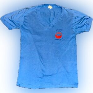 Vintage Daruma Datsun Edmonton V-Neck T-Shirt - Size Medium